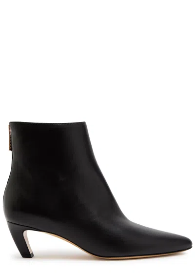 Gabriela Hearst Clayton 50 Leather Ankle Boots In Multi