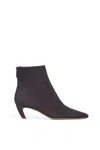 Gabriela Hearst Clayton Ankle Boot In Chocolate Suede In Chocolate