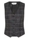 Gabriela Hearst Coleridge Waistcoat In Gray