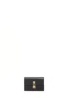 Gabriela Hearst Concerta Card Wallet In Black Leather In Black