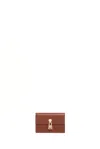 GABRIELA HEARST CONCERTA CARD WALLET IN COGNAC LEATHER