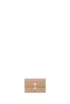 Gabriela Hearst Concertina Card Wallet In Nude Leather In Nude