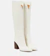 Gabriela Hearst Cora Leather Knee-high Boots In Cream