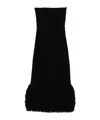 Gabriela Hearst Corus Knit Maxi Dress In Black Cashmere Silk In Black