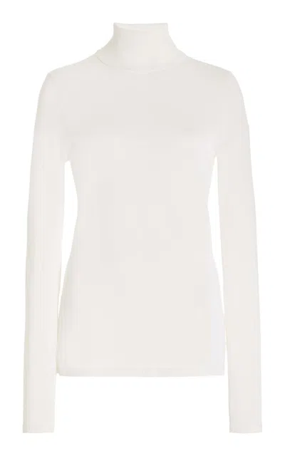 Gabriela Hearst Straun Wool And Cashmere Turtleneck Sweater In Ivory