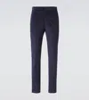 Gabriela Hearst Cotton Corduroy Straight Pants In Blue