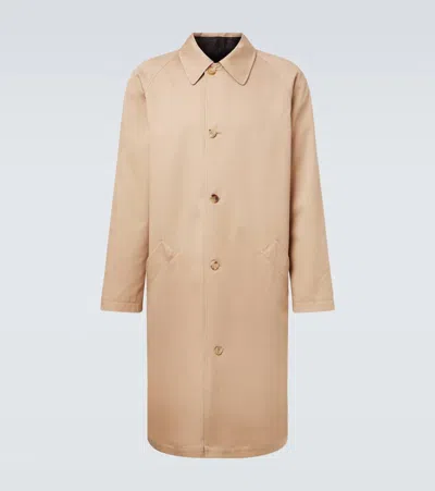 Gabriela Hearst Cotton Gabardine Trench Coat In Brown