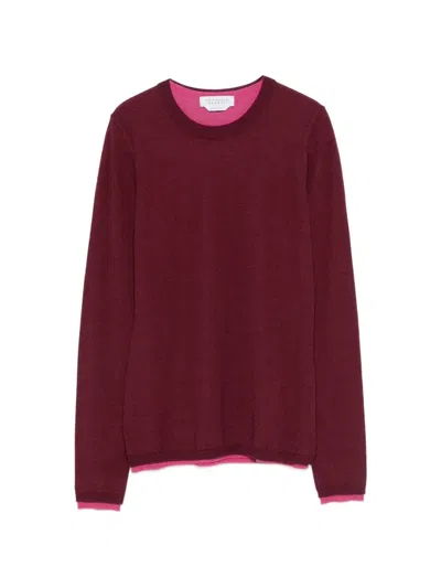 Gabriela Hearst Crewneck Long-sleeved Top In Brown