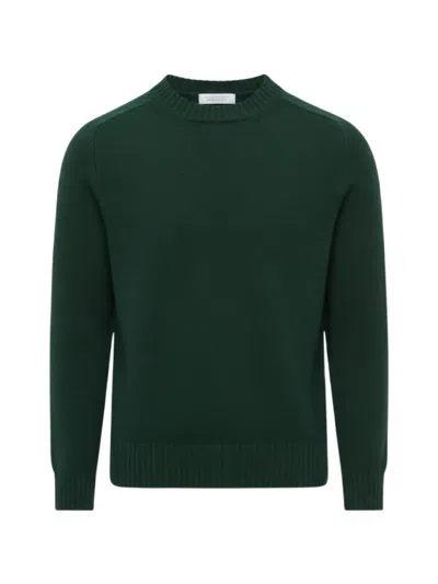 Gabriela Hearst Crewneck Merino Sweater In Green