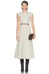 Gabriela Hearst Crowther Dress In Neutral
