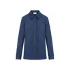 Gabriela Hearst Denim Blue Recycled Cotton Cruz Shirt