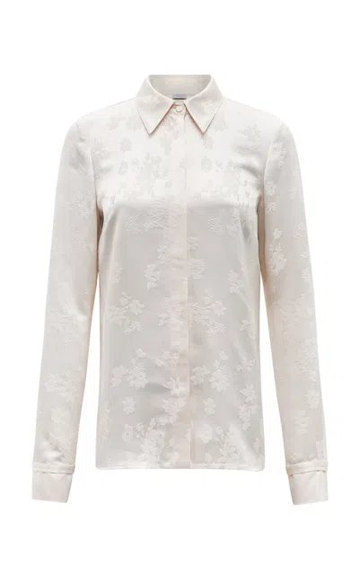 Gabriela Hearst Cruz Silk Button-up Top