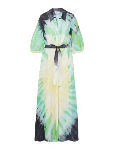 Gabriela Hearst Daisy Dress In Multi