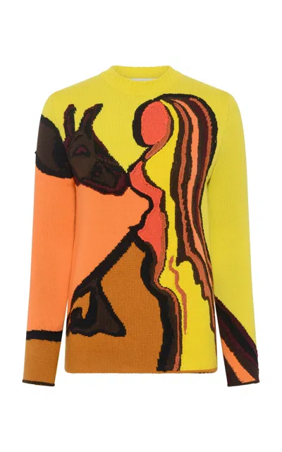 Gabriela Hearst Daneth Cashmere Sweater In Multi
