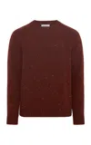 Gabriela Hearst Daniel Sweater In Burnt Sienna Cashmere In Red