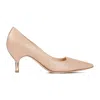 Gabriela Hearst Dark Camel Lamb Leather Sofia Pump