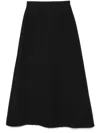 Gabriela Hearst Darrel Skirt In Black