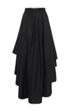 Gabriela Hearst Dea Wool-silk Maxi Skirt In Black