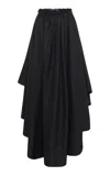 Gabriela Hearst Dea Wool-silk Maxi Skirt In Black