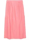 Gabriela Hearst Defina Skirt In Pink