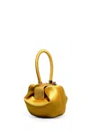 Gabriela Hearst Demi Bag In Amber Satin In Amber