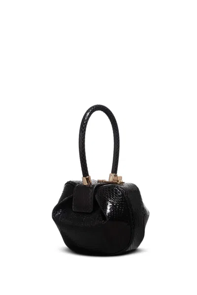 Gabriela Hearst Demi Bag In Black Snakeskin