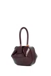 Gabriela Hearst Demi Bag In Bordeaux Snakeskin In Bordeaux