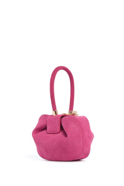 Gabriela Hearst Demi Bag In Fuchsia Suede Corduroy In Pink