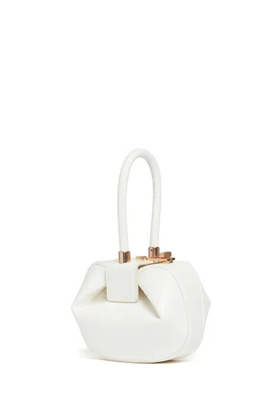 Gabriela Hearst Demi Bag In Ivory Snakeskin