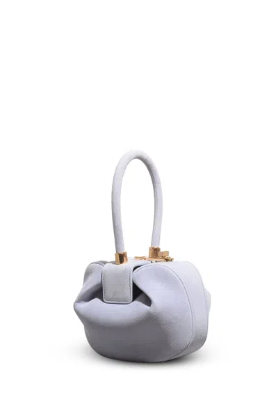 Gabriela Hearst Demi Bag In Lilac Suede
