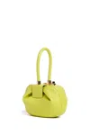 Gabriela Hearst Demi Bag In Lime Adamite Nappa Leather In Lime Adamite
