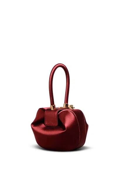 Gabriela Hearst Demi Bag In Ruby Satin