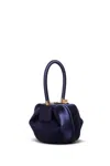 Gabriela Hearst Demi Bag In Sapphire Satin In Sapphire