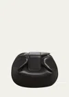 Gabriela Hearst Demi Lamb Leather Clutch Bag In Blk Black