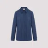 Gabriela Hearst Denim Blue Recycled Cotton Cruz Shirt In Denim