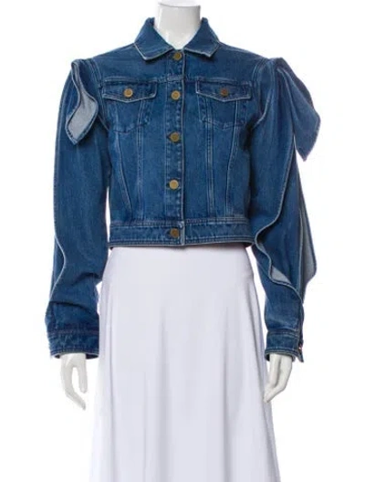 Pre-owned Gabriela Hearst Denim Jacket In Blue