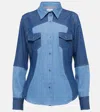 Gabriela Hearst Denim Shirt In Medium/dark Wash