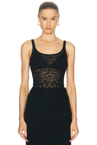Gabriela Hearst Desnos Bodysuit In Black