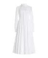 Gabriela Hearst Breton Shirtdress With Slip In Ivory Aloe Linen In White