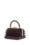 Gabriela Hearst Diana Bag In Bordeaux Nappa Leather In Brown