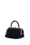 Gabriela Hearst Diana Bag In Navy Suede In Navy