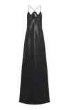 Gabriela Hearst Dinah Silk Midi Slip Dress In Black