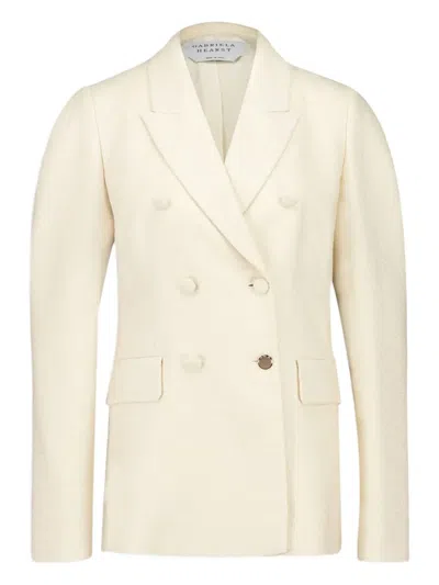 GABRIELA HEARST DOUBLE-BREASTED SILK BLAZER