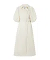 Gabriela Hearst Double-breasted Trench Coat In White