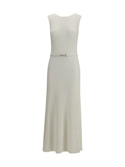Gabriela Hearst Meier Dress In White