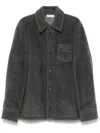 Gabriela Hearst Drew Overshirt In Grey