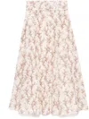 Gabriela Hearst Dugald Skirt In Nude