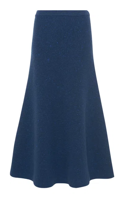 Gabriela Hearst Eden Cashmere Midi Skirt