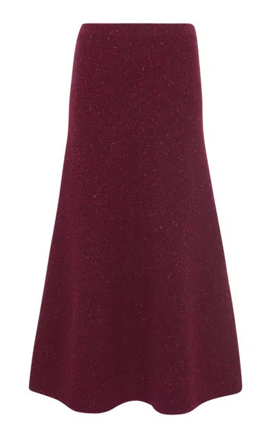 Gabriela Hearst Eden Cashmere Midi Skirt