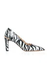 Gabriela Hearst Edwina Flames Leather Pumps In Animal